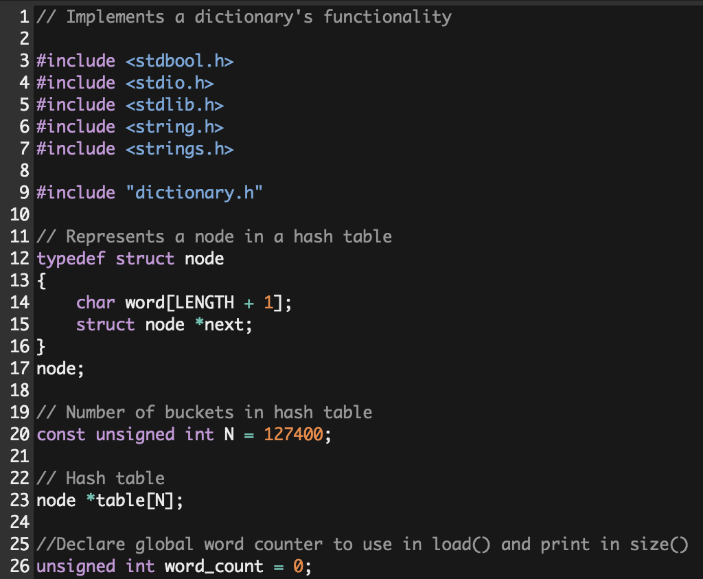Photo of Code Section 1